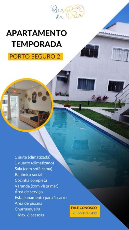 Recanto Da Orla - Apartamento Lindo E Vista Mar - 2 Quartos Porto Seguro Zewnętrze zdjęcie